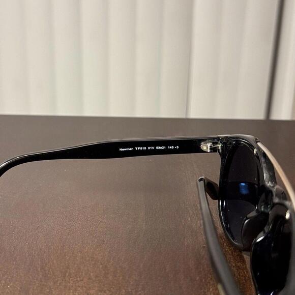 Tom Ford Newman TF515 01V 53mm Black Blue Lens - Picture 8 of 9